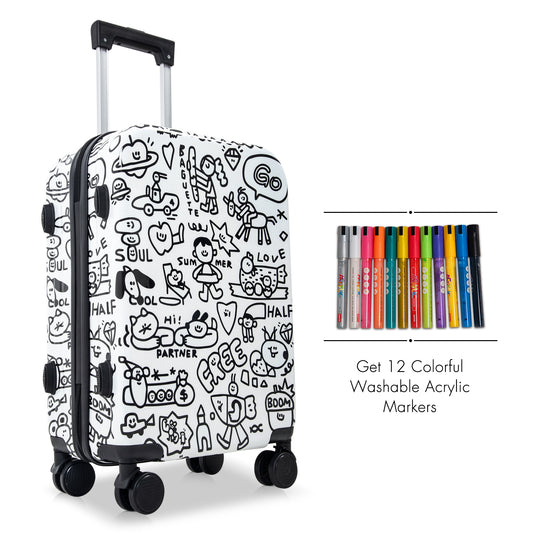 Graffiti suitcase