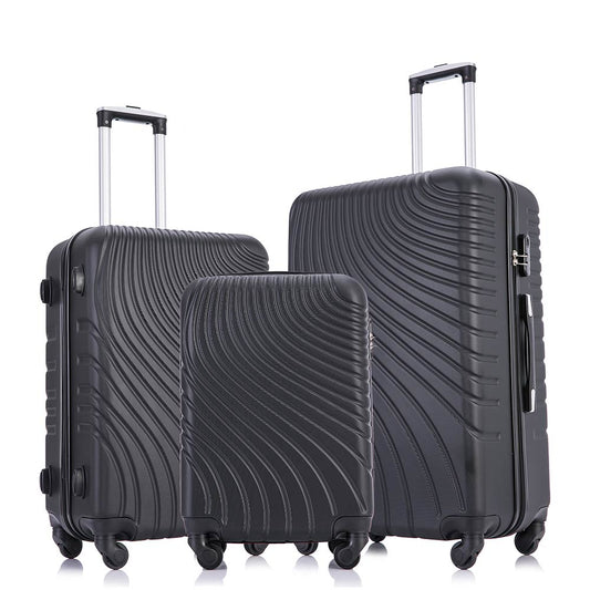 3 Piece Luggage Set - Carry-On Hardshell Luggage Set for Business Travel