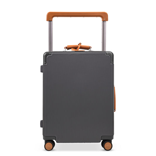 20 inch double wheel retro wide luggage with TSA customs lock